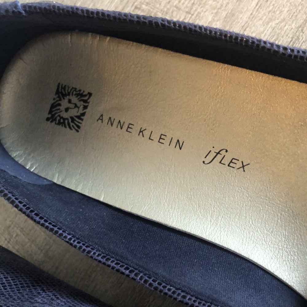 Anne Klein iflex blue shoes size 8 - Picture 3 of 8